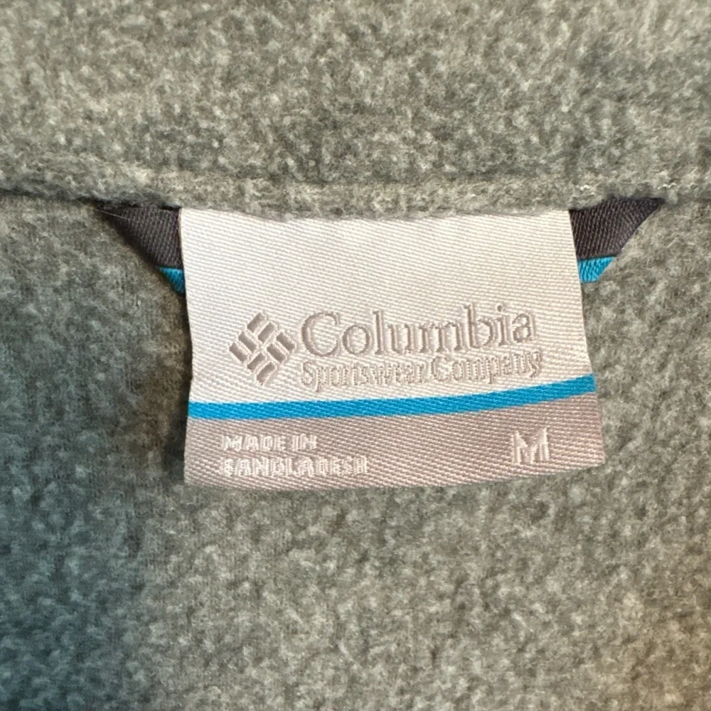 Columbia Gray Full Zip Women’s Fleece Jacket - Picture 6 of 8